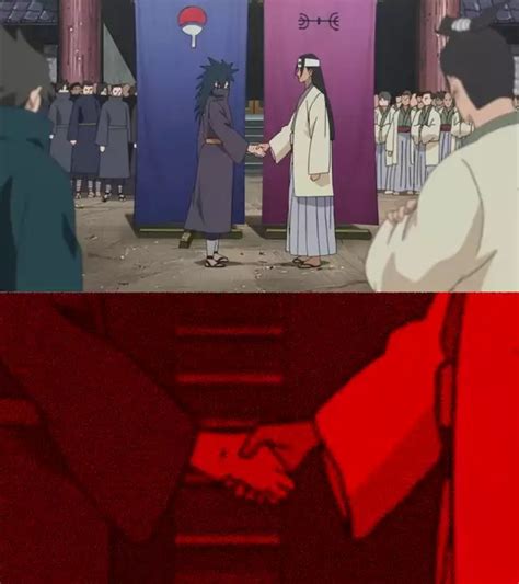 Naruto Handshake Meme Template Memes - Imgflip