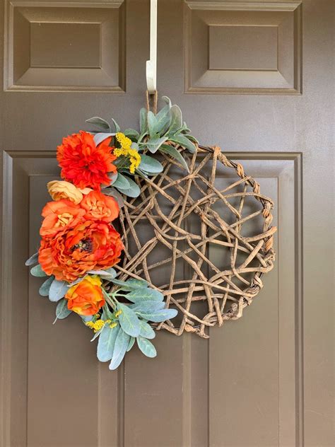 Floral Twig Wreath - Etsy