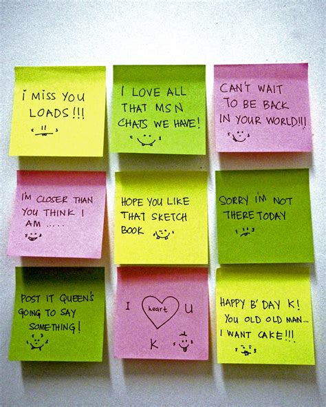 Funny Post It Note Messages