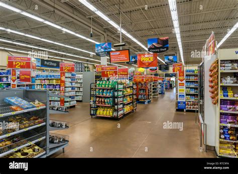 Walmart Supercenter Grocery Interior