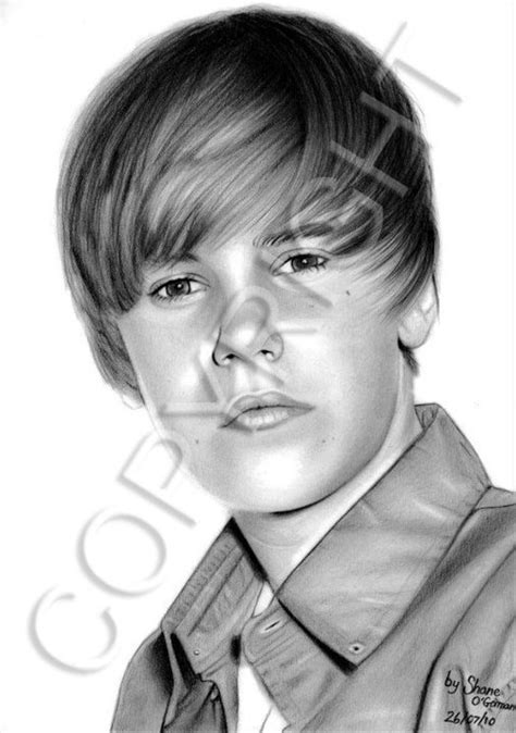 Justin Bieber Drawing - Justin Bieber Fan Art (15220524) - Fanpop