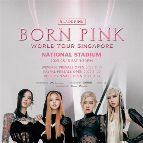 Blackpink to perform in Singapore in May 2023 | Honeycombers