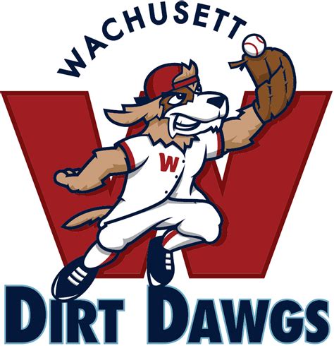 Wachusett Dirt Dawgs Primary Logo - Futures Collegiate Baseball League ...