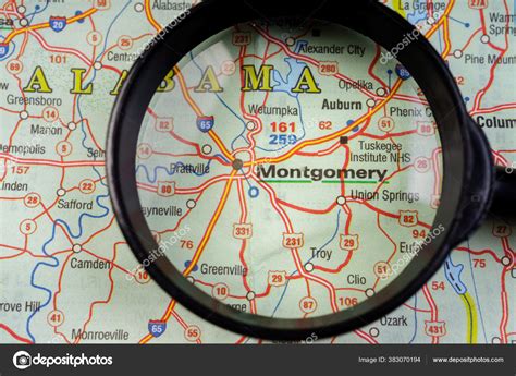 Alabama State Map Stock Photo by ©aallm 383070194