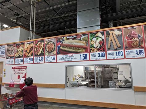 Costco Food Court Menu