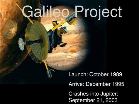 PPT - Galileo Project PowerPoint Presentation, free download - ID:1816092