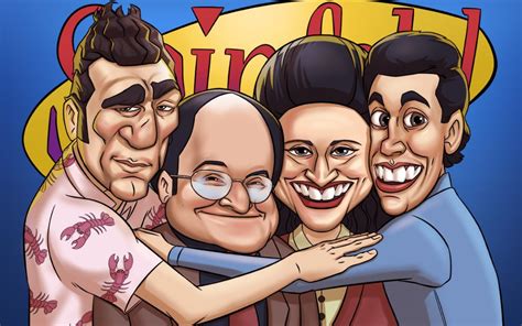 Caricature of Seinfeld TV Show | Caricatures From Photos