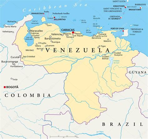 Venezuela Mapa Político