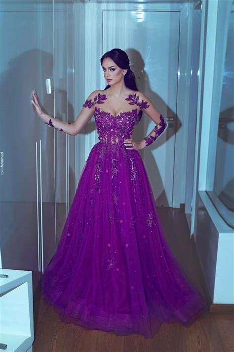 Purple prom dresses with sleeves – Children’s stores uk, ladies sizes ...