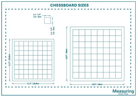 Tournament Chess Board Dimensions