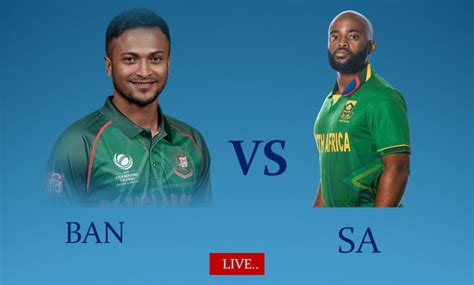 বাংলাদেশ বনাম সাউথ আফ্রিকা লাইভ | T20 World Cup ২০২৩ Live Match, SA VS BAN live Score – Info Vandar