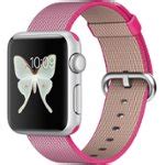 Customer Reviews: Apple Apple Watch Sport (first-generation) 38mm Silver Aluminum Case Pink ...