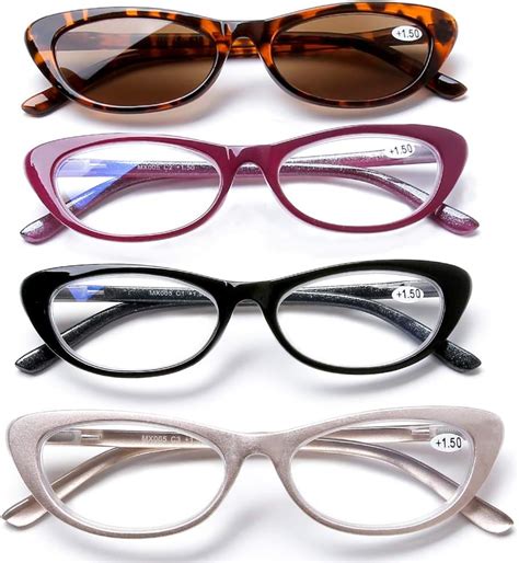 Amazon.com: AQWANO Computer Reading Glasses Designer Blue Light ...