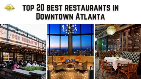 Top 20 Best Restaurants In Downtown Atlanta - Crazy Masala Food