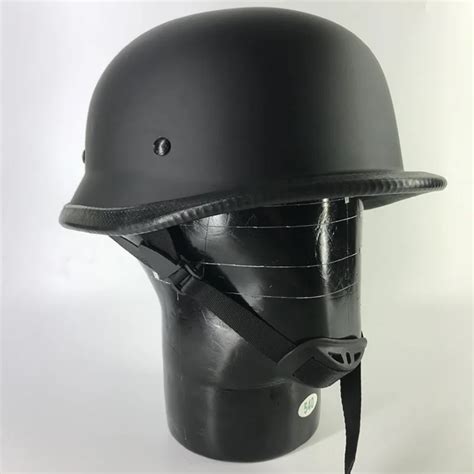 SALE Motorcycle Helmet German Military Style Open Face Helmets Vintage ...