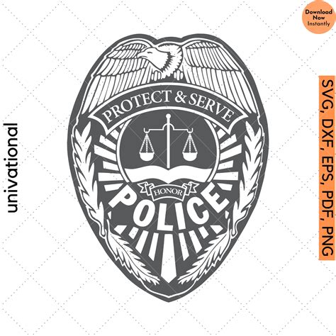 Police Svg, Police Badge Svg, Police Officer Svg, Back the Blue Svg ...