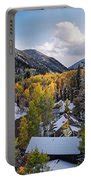 Panorama of Aspen and Ski Resorts during the Fall - Pitkin County Rocky ...