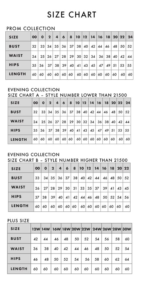 La Femme size chart | Dresses Images 2022