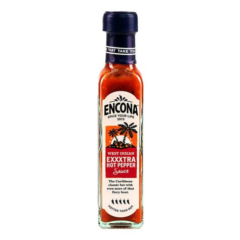 Encona Exxxtra Hot Pepper Sauce - Encona