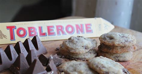 Toblerone Shortbread Cookies