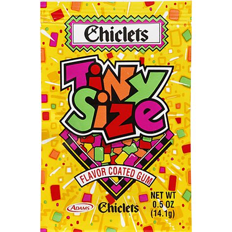 Chiclets® Tiny Size Flavor Coated Gum 0.5 oz. Bag | Chewing Gum | Matherne's Market