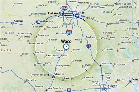 Map Waco Texas Surrounding Area | Draw A Topographic Map