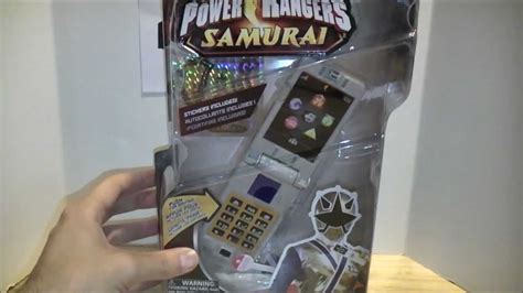 Power Rangers Samurai Gold Morpher With Sounds Role Play Flip Phone Samuraizer ...