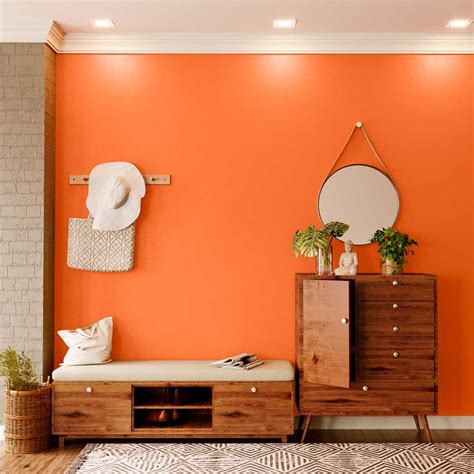 Glowing Rust Wall Painting Colour: 2200 Paint Colour Shades by Asian Paints