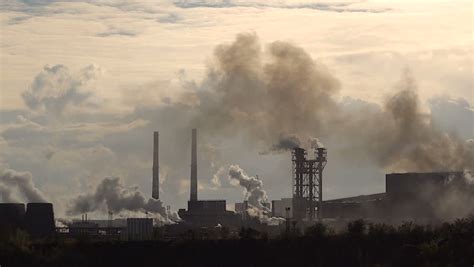 Air Pollution from Large Factory Stock Footage Video (100% Royalty-free) 21230008 | Shutterstock