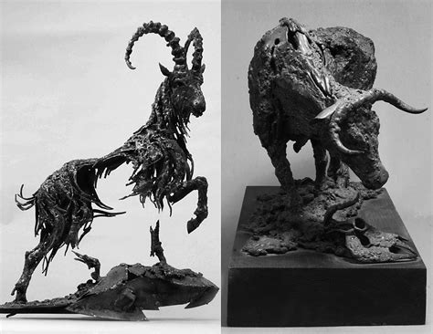 Stunning Animal Sculptures Made From Scrap Metal By Hasan Novrozi ...