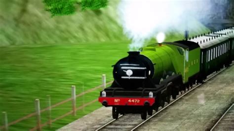 The Flying Scotsman Crash - YouTube