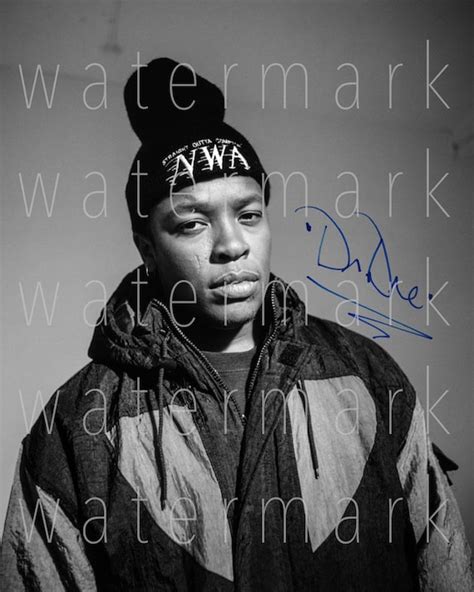 Dr. Dre NWA signed 8X10 print photo photograph picture poster | Etsy