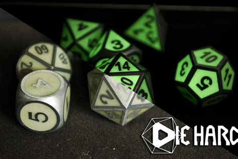 Die Hard Dice Review: Gothica Metal (Glow-in-the-Dark) – DropTheDie