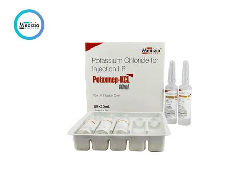 POTASSIUM CHLORIDE FOR INJECTION CONCENTRATE, USP 40 MEq/20, 42% OFF