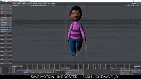 Save Motion - Easy Animation with IK Booster | Lightwave 3d Tutorial - YouTube