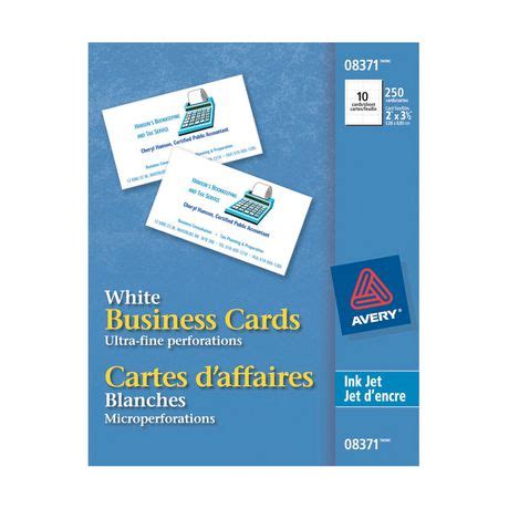 Amazing Avery Business Card Templates 8371