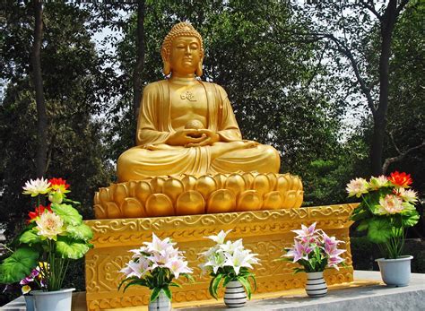 Stock Pictures: Golden Buddha Statue