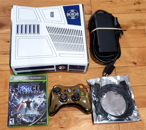 Star Wars Limited Edition Xbox 360 320GB R2D2, Controller Power HDMI ...