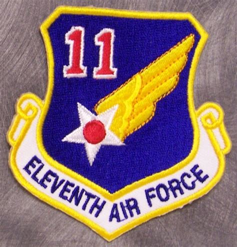 Embroidered Military Patch USAF 11th Air Force NEW | eBay