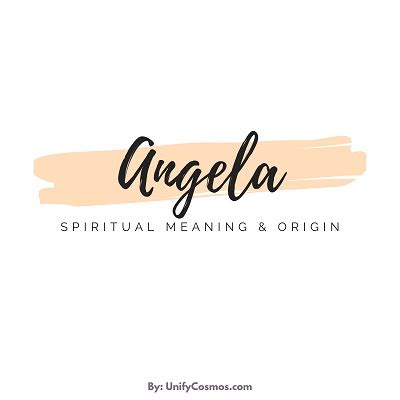 Spiritual Meaning of the Name Angela [Origin, Numerology, & More]