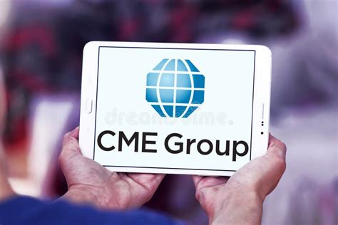 CME Group logo editorial stock image. Image of exchanges - 105174579