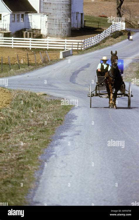 PA Pennsylvania Lancaster county farm land Stock Photo - Alamy