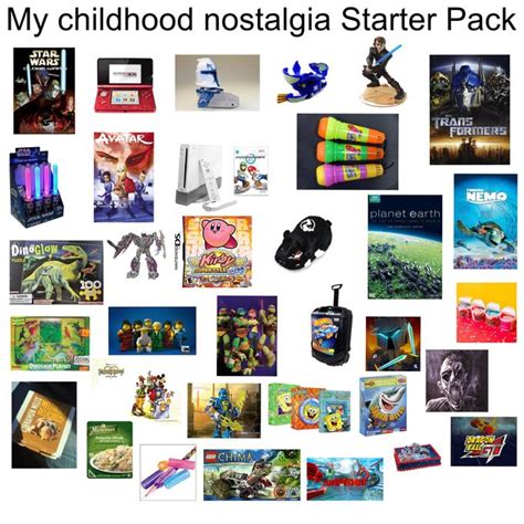 My childhood nostalgia Starter Pack | /r/starterpacks | Starter Packs ...