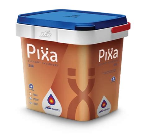 JSW Pixa Elegant Interiors Silk Paint, Packaging Size: 4L at Rs 280/bucket in Bhubaneswar