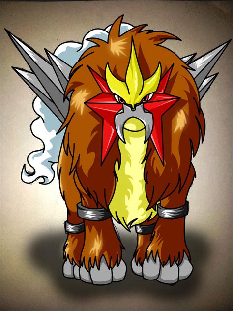 Entei by JovenC on DeviantArt