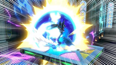 Lucario Aura Sphere Smash Bros