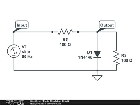 Diode Simulation Circuit - CircuitLab