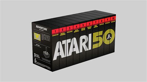 Atari XP 50TH Anniversary: Limited Edition Set of 10 Collectible Atari 2600 Cartridges - IGN