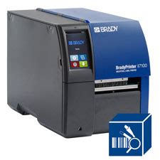 BradyPrinter i7100 300 dpi Industrial Label Printer with Product and Wire ID Software Suite ...