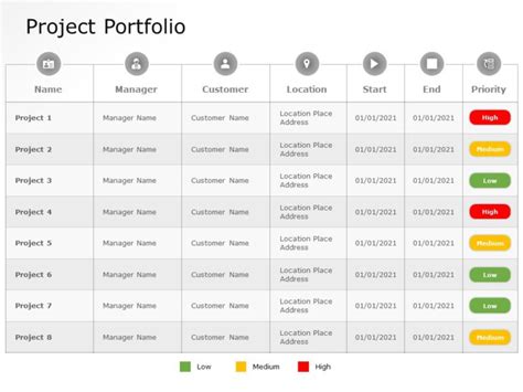 Project Portfolio PowerPoint Template 01